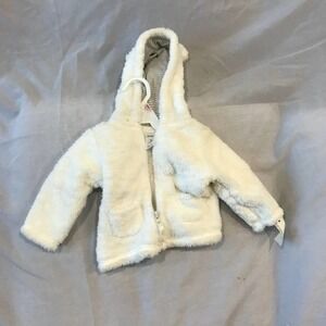Girl's (9 Mos) Fleece Fur-Like Jacket